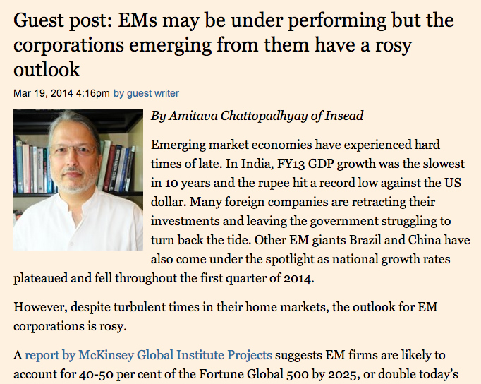 Coverage at Financial Times